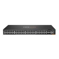 HPE Aruba Networking CX 6200F 48G 4SFP+, Managed, L3, Gigabit Ethernet (10/100/1000), Rack-Einbau, 1U