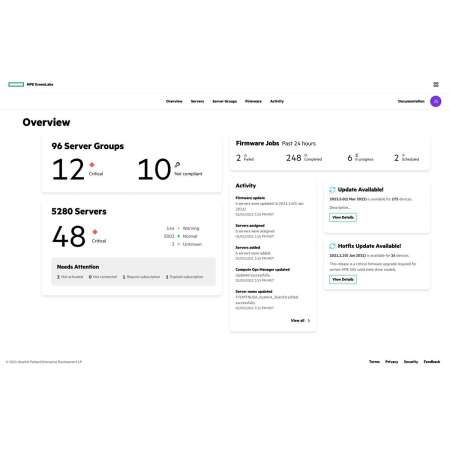 HPE Compute Ops Management Advanced 7-year Upfront Alletra 4000 SaaS, Software as a service (SaaS)