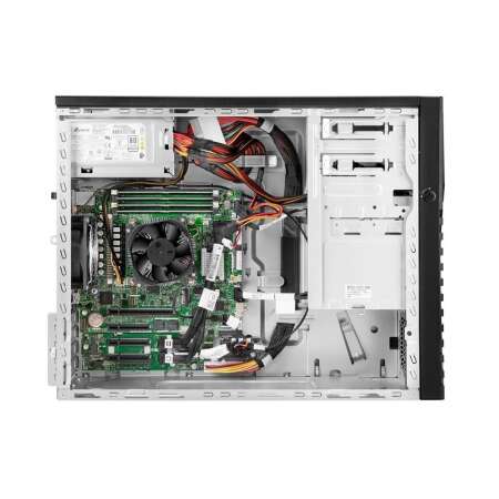 HPE ProLiant ML30 Gen11 6315P 2.8GHz 4c 1P 1x32GB-U 4LFF-NHP 2x1TB HDD 1x350W PS EU Server, 2,8 GHz, 6315P, 32 GB, DDR5-SDRAM, 2 TB, Turm (4U)