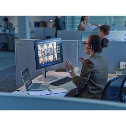 HP 527pf Display (Schwarz), 27" FHD IPS, Webcam, 3 Jahre Garantie (Austausch am naechsten Arbeitstag)