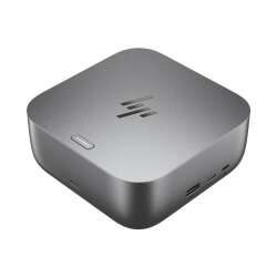 HP Thunderbolt 4 100 W G6 Dockingstation, Kabelgebunden, Thunderbolt 4, 100 W, 10,100,1000,2500 Mbit/s, Grau, 5K Ultra HD