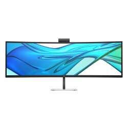 HP 549pm Curved Docking Display (Schwarz), 49" DQHD...