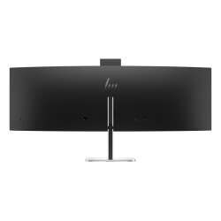 HP 549pm Curved Docking Display (Schwarz), 49" DQHD VA, 140W USB-C Power Delivery, Webcam, 3 Jahre Garantie (Austausch am naechsten Arbeitstag)
