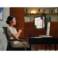 HP 549pm Curved Docking Display (Schwarz), 49" DQHD VA, 140W USB-C Power Delivery, Webcam, 3 Jahre Garantie (Austausch am naechsten Arbeitstag)