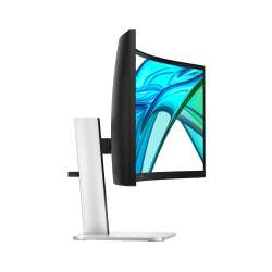 HP 549pm Curved Docking Display (Schwarz), 49" DQHD VA, 140W USB-C Power Delivery, Webcam, 3 Jahre Garantie (Austausch am naechsten Arbeitstag)
