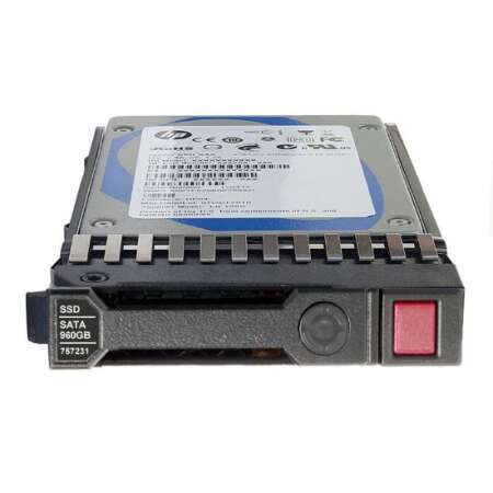HPE 960GB 6G SATA Light Endurance SFF, 2,5" SC (Smart Carrier) Enterprise Light SSD f. DL3xxp Gen8, 9 und 10 , Spare 757231-001, neu bulk, 1 Jahr Garantie