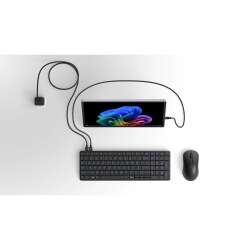 HP EliteBoard G1a NGAI, AMD Ryzen AI 5 330, 16 GB DDR5, 512GB PCIe SSD, AMD Radeon 820M, Win11 Pro, Grau, 2 Jahre Vor‑Ort Service