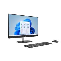 HP All-in-One DT AI 24-cr2759nz, Renew, Intel Ultra 7 255U, 32 GB DDR5, 2TB SSD, 23.8" FHD 1920x1080 Anti-Glare 250 nits, Intel Graphics, Win11 Pro, Schwarz, 1 Jahr Bring‑In Garantie