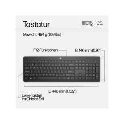 HP 235 WIRELESS MOUSE AND - Tastatur