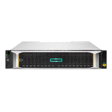 HPE Modular Smart Array 2062 16Gb Fibre Channel SFF Storage - Festplatten-Array - 3.84 TB - 24 Schächte (SAS-3) 1.92 TB x 2 - 16Gb Fibre Channel (extern) - Rack - einbaufähig - 2U, Refurbished, 1 Jahr Garantie
