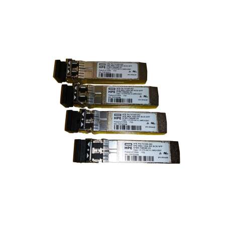 HPE MSA 25Gb SFP28 Short Range 4-pack iSCSI Transceiver Bundle, 139,7 mm, 190,5 mm, 76,2 mm, 250 g