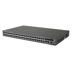 HPE 3600-48 v2 EI, Managed, L3, Fast Ethernet (10/100), Vollduplex, Rack-Einbau, 1U