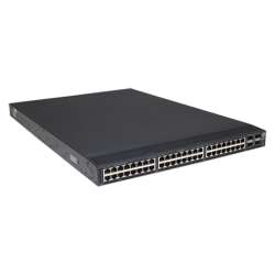 HPE 5900AF-48XGT-4QSFP+, Managed, L3, 10G Ethernet (100/1000/10000), Rack-Einbau, 1U