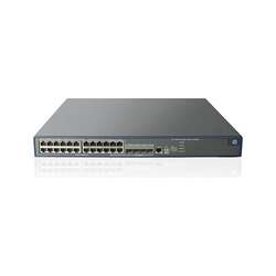 HPE A 5120-24G-PoE+ EI, Managed, L3, Gigabit Ethernet (10/100/1000), Power over Ethernet (PoE), Rack-Einbau, 1U