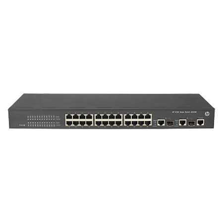 HPE A 3100-24 v2 EI, Managed, L2, Fast Ethernet (10/100), Vollduplex, Rack-Einbau, 1U