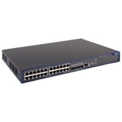HPE ProCurve 5500-24G EI, Managed, L3, Gigabit Ethernet (10/100/1000), Vollduplex, Rack-Einbau, 1U