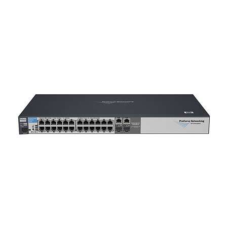HPE ProCurve 2510-24, Managed, L2, Fast Ethernet (10/100), Vollduplex, Rack-Einbau, 1U