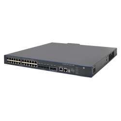HPE 5500-24G-PoE+-4SFP HI Switch w/2 Interface Slots, Managed, L3, Gigabit Ethernet (10/100/1000), Power over Ethernet (PoE), Rack-Einbau, 1U