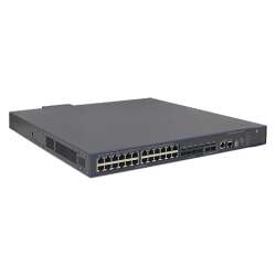 HPE 5500-24G-PoE+-4SFP HI Switch w/2 Interface Slots, Managed, L3, Gigabit Ethernet (10/100/1000), Power over Ethernet (PoE), Rack-Einbau, 1U