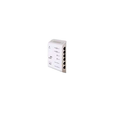 HPE 3com IntelliJack Gigabit Switch NJ1000 20-pack, Unmanaged, Vollduplex, Power over Ethernet (PoE)