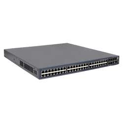 HPE 5500-48G-PoE+-4SFP HI Switch w/2 Interface Slots, Managed, L3, Gigabit Ethernet (10/100/1000), Power over Ethernet (PoE), Rack-Einbau, 1U