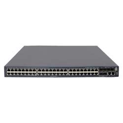 HPE 5500-48G-PoE+-4SFP HI Switch w/2 Interface Slots, Managed, L3, Gigabit Ethernet (10/100/1000), Power over Ethernet (PoE), Rack-Einbau, 1U