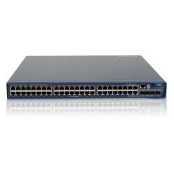HPE A 5120-48G EI, Managed, L3, Gigabit Ethernet (10/100/1000), Vollduplex, Rack-Einbau, 1U
