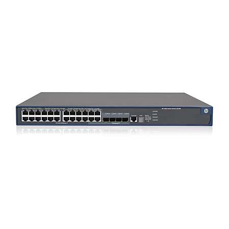 HPE ProCurve 5500-24G-PoE+ SI, Managed, L3, Gigabit Ethernet (10/100/1000), Power over Ethernet (PoE), Rack-Einbau, 1U