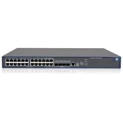 HPE ProCurve 5500-24G-PoE+ SI, Managed, L3, Gigabit Ethernet (10/100/1000), Power over Ethernet (PoE), Rack-Einbau, 1U