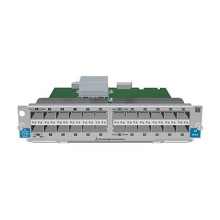 HPE 24-port SFP v2 zl Module, SFP, E5400/E8200 series zl switches, 261,6 x 206,5 x 44,5 mm, 910 g