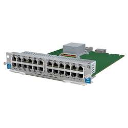 HPE 24-port Gig-T v2 zl Module, Gigabit Ethernet, 10,100,1000 Mbit/s, 1000BASE-T, 100BASE-TX, 10BASE-T, IEEE 802.3, IEEE 802.3ab, IEEE 802.3u, E5400 zl/E8200 zl, 261,6 x 206,5 x 44,5 mm