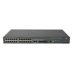 HPE 3600-24 v2 EI, Managed, L3, Fast Ethernet (10/100), Vollduplex, Rack-Einbau, 1U