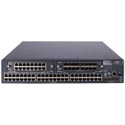 HPE A 5800-48G, Managed, L3, Gigabit Ethernet (10/100/1000), Vollduplex, Rack-Einbau, 2U