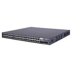 HPE A 5800-48G-PoE, Managed, L3, Gigabit Ethernet (10/100/1000), Power over Ethernet (PoE), Rack-Einbau, 1U