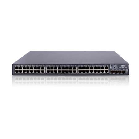 HPE A 5800-48G, Managed, L3, Gigabit Ethernet (10/100/1000), Vollduplex, Rack-Einbau, 1U