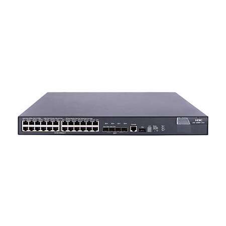 HPE A 5800-24G-PoE - Managed - L3 - Gigabit Ethernet (10/100/1000) - Power over Ethernet (PoE) - Rack-Einbau - 1U