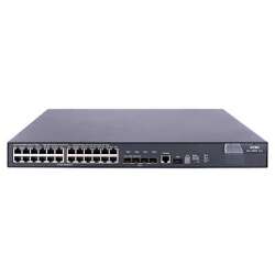 HPE A 5800-24G-PoE - Managed - L3 - Gigabit Ethernet (10/100/1000) - Power over Ethernet (PoE) - Rack-Einbau - 1U