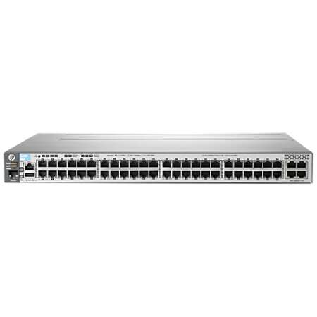 HPE ProCurve 3800-48G-4XG, Managed, L3, Gigabit Ethernet (10/100/1000), Vollduplex, Rack-Einbau, 1U