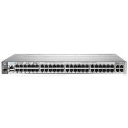 HPE ProCurve 3800-48G-4XG, Managed, L3, Gigabit Ethernet (10/100/1000), Vollduplex, Rack-Einbau, 1U