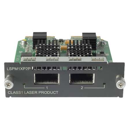 HPE 5500 2-port 10GbE XFP Module, 10 Gigabit, HP 5500, 170,2 x 294,6 x 55,9 mm, 320 g