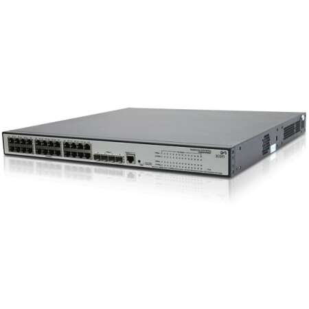 HPE V 1910-24G-PoE (170W), Managed, L3, Gigabit Ethernet (10/100/1000), Power over Ethernet (PoE), Rack-Einbau, 1U