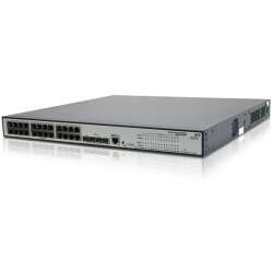 HPE V 1910-24G-PoE (170W), Managed, L3, Gigabit Ethernet (10/100/1000), Power over Ethernet (PoE), Rack-Einbau, 1U