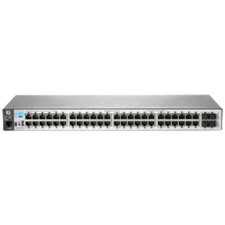 HPE 2530-48G, Managed, L2, Gigabit Ethernet (10/100/1000), Vollduplex, Rack-Einbau, 1U