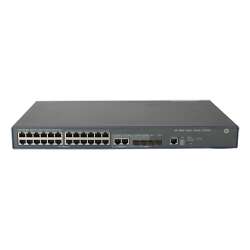 HPE 3600-24 v2 SI, Managed, L3, Fast Ethernet (10/100), Vollduplex, Rack-Einbau, 1U