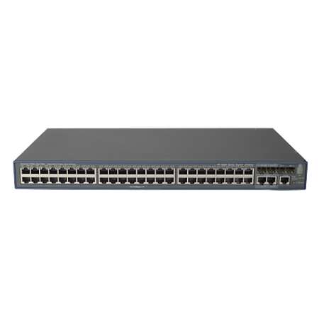 HPE 3600-48 v2 SI, Managed, L3, Fast Ethernet (10/100), Vollduplex, Rack-Einbau, 1U