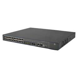 HPE 5500-24G-4SFP HI Switch w/2 Interface Slots, Managed, L3, Gigabit Ethernet (10/100/1000), Vollduplex, Rack-Einbau, 1U