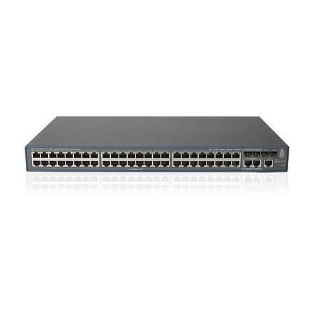 HPE A 3100-48 v2, Managed, L2, Fast Ethernet (10/100), Vollduplex, Rack-Einbau, 1U