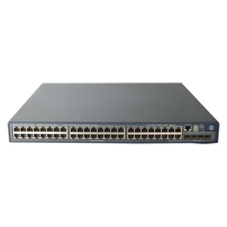 HPE A 5120-48G-PoE+ EI, Managed, L3, Gigabit Ethernet (10/100/1000), Power over Ethernet (PoE), Rack-Einbau, 1U