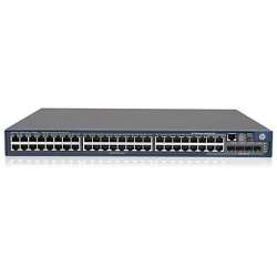 HPE ProCurve 5500-48G-PoE+ SI, Managed, L3, Gigabit Ethernet (10/100/1000), Power over Ethernet (PoE), Rack-Einbau, 1U