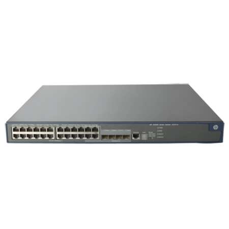 HPE ProCurve 5500-24G-PoE+ EI, Managed, L3, Gigabit Ethernet (10/100/1000), Power over Ethernet (PoE), Rack-Einbau, 1U